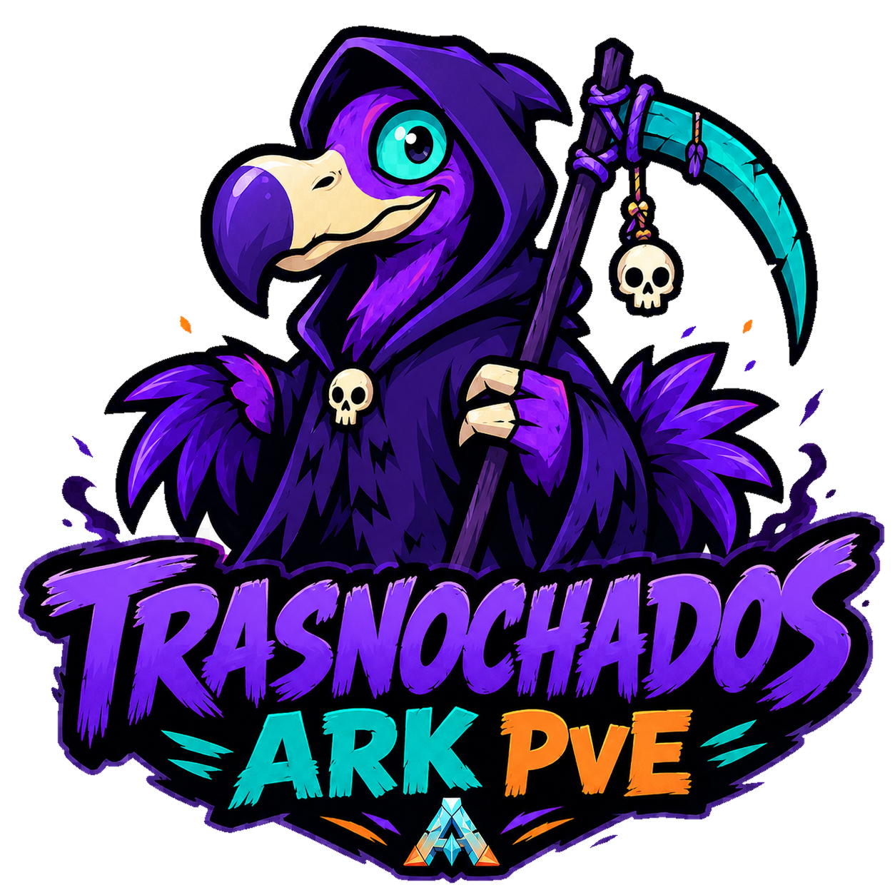 Mascota Grim Dodo de TRASNOCHADOS